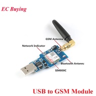 USB to GSM Module Quad-band GSM GPRS SIM800C SIM800 Module For Wireless BLE Module SMS Messaging Wit