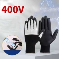 Sarung Tangan Safety Low Voltage Insulation Glove 400V Size L - QE400 Hgsafety