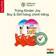 Kinder Joy Boy & Girl eggs, surprise egg toys for kids, genuine imported products - B&B Vietnam
