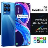 Reolme8s5G安卓智能手機 6.7寸高清水滴屏 16+512G 智慧型 雙卡雙待 漸變後殼 人臉識別 繁體中文手機