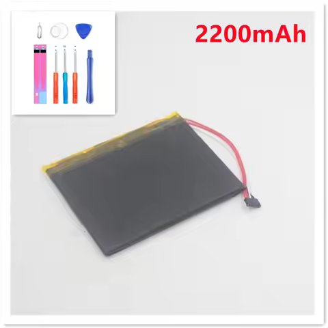 3.7V 5 Lines+Plug Battery for ONKYO DP-X1 a XDP-300R 100R Player Li-Po Polymer Rechargeable Accumula