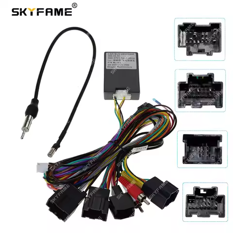 SKYFAME 16Pin Car Wire Harness Adapter Canbus Box For Chevrolet Aveo Captiva Spark Epica Kalos Avon