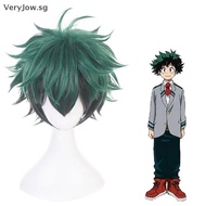 [VeryJow] Anime My Hero Academia Izuku Midoriya Cosplay Wig Boku Hero Academia Academy Cosplay Hair 