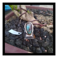 Cincin Permata Firus Iran/Turquoise Asli ring Natural