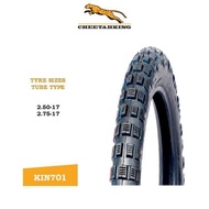 CHEETAHKING TYRE KIN701 250-17 , 275-17 TUBE TYPE TYRE