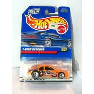 Hot Wheels. 1998 Mainline - 857. T-Bird Stocker. 5DOT Thailand by MATTEL 1998