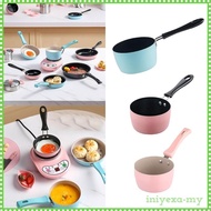 [IniyexaMY] Milk pot, sauce pot, cookware, long handle coffee milk warmer, soup pot, small