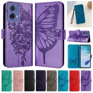 For Moto G85 E14 Motorola Moto E14 G54 Power G04s G24 MOTO G04 case Luxury Wallet Card Slot Flip cov