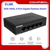 D-Link DGS-105GL 5-Port Gigabit Desktop Switch