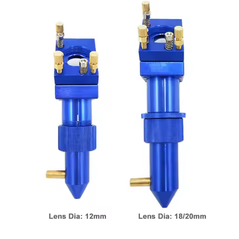 CO2 Laser Head Set for 2030 4060 K40 Laser Engraving Cutting Machine Dia 12/18/20mm Focal Length 50.