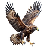 EAGLE PICTURE VYNIL STICKER