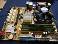 故障ASUS P5KPL-VM主機版＊1含CPU*1及DDR2 2GB記憶體＊2