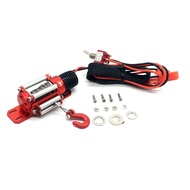 [IceVortex] Rc Winch For RC CRawler Climbing Cars Electric Metal Winch Nylon with Manual Switch forS