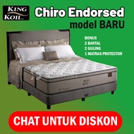 King Koil Chiro Endorsed New Series 180x200 - Kasur Tanpa Divan/Sandaran