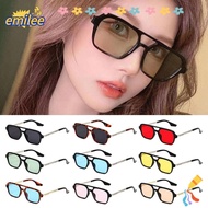 EMILEE Square Sunglasses, Summer UV400 Protection 70s Sun Glasses, Fashion Retro Style Vintage Shade