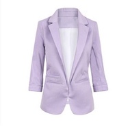 2017spring women candy color short casual jacket coat blazer