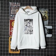 【金隆】大劍 獵魔戰記 Claymore 動漫秋冬衛衣加絨外套連帽衣服定制痛衣