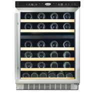 EUROPACE 46 BOTTLES DUAL ZONE DELUXE SERIES WINE COOLER EWC 6460S