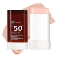 DAGEDA Foundation Stick SPF 50, Tinted Sunscreen for Face and Body, 3-in-1 Foundation, Concealer, an