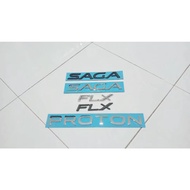 EMBLEM LOGO FOR PROTON SAGA, PROTON CHROME SAGA CHROME & SAGA BLACK COLOUR FLX CHROME & FLX BLACK CO