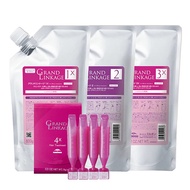 [Made in Japan]MILBON Grand Linkages 4 Steps for Frizzy/Coarse Hair (600g+600g+600g+9gx4)