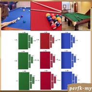 [PerfkMY] Pool Table Felt 7ft/8ft/9ft Wool Blend And 6 Pcs Strips Table Cloth Pad Pre Cut Billiard C