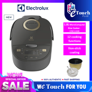 ELECTROLUX [ E7RC1-650K ] 1.8L DIGITAL RICE COOKER/MICRO COMPUTER/TOUCH SCREEN LED