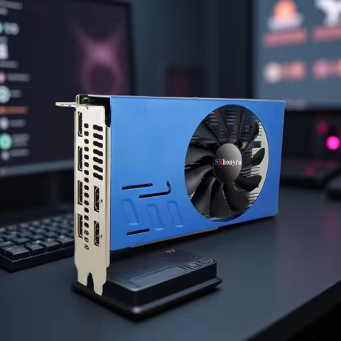 AMD RX580 4/8GB GPU SRhonyra AMD RX580 4/8GB Graphics Card Multi-Monitors,2048SP GDDR5 256bit 6 HDMI