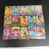 BANDAI - (15件套) 七龍珠英雄活動限定卡 P卡 白卡 + 燙金咭 TPBS-41 至 TPBS-50 第5季 [平行進口]