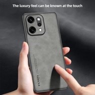 For Oppo Reno14 F TPU Frame Protect Phone Cover OPPO Reno14 F Reno 14F reno14f Sheepskin Plain Leath