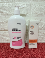 WHITE INC BODY LOTION ALPHA GLOWHITE DAN AHA BODY SERUM