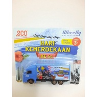 ECO DIECAST BOX TRUCK(MERDEKA BLUE)