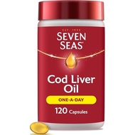 Seven Seas Pure Cod Liver Oil 120 Capsules