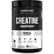 Jacked Factory Creatine Monohydrate Powder 425g - 5g Daily Creatine Supplement for Men and Women,Veg