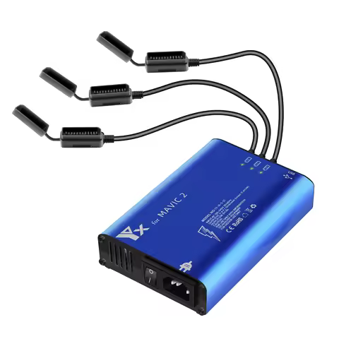 For DJI Mavic 2 Pro/Zoom Battery Charger Hub 5in1 Charging Hub for DJI Mavic 2 Drone Controller & Ba