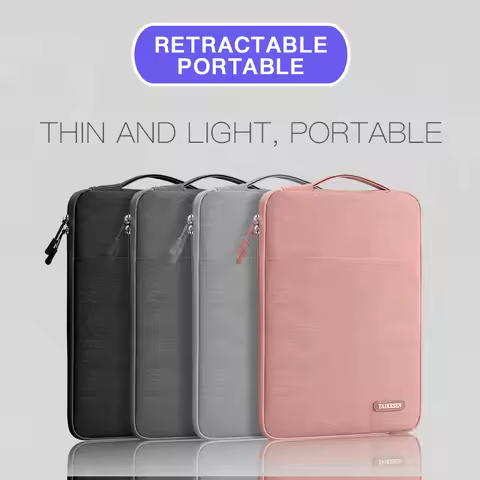 Portable Waterproof Laptop Case Notebook Sleeve 13.3 14 15 15.6 inch For Macbook Pro Computer PC Bag