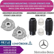 ABSORBER MOUNTING, COVER, STOPPER (FRONT) FOR MERC E180 E200 E220 E250 E300 E350 E400 E450 E43 E63 [