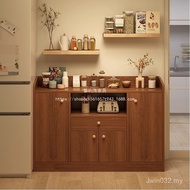 Household Island Locker Dining Side Cabinet Living Room Cabinet Integrated Back Wall Large Capacity 