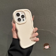 Cute Macaron Color 3D Wave Phone Case For Realme C75 C75X C73 C17 C15 C12 C11 C3 C2 C1 5G 4G Simple 