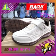 Baoji รุ่น BJM 674 รองเท้าผ้าใบ ติดเทป ตีนตุ๊กแก สำหรับ ผู้ชาย ใส่เที่ยว น้ำหนักเบา ใส่ทำงาน