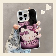 Pink Ink Hellokitty Case For Vivo Y17 Y12 Y12S Y30 Y7S Y50 Y100 S10 S10E V23E V23 V25 V27 V29 X60 X7