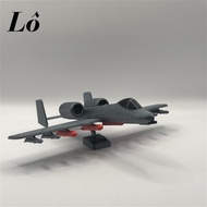 A-10 fighter aircraft assembly kit model