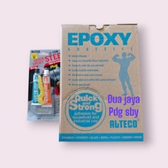 Lem 2 ton quick lem epoxy steel 1dus isi 12sets lem dua ton 56.7g 567gr gram alteco bkn lem dextone 