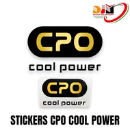 CPO Cool Power Stickers Cpo Stickers 1pcs