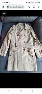 Aigle Gore-tex 乾濕褸 外套 可拆式帽 9成半新 34碼 Parka Trench Coat Jacket detachable hood 95% new Size 34