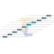 10pcs 5 band 470k ohms resistor 0.25w 1/4W Metal Film Resistor Kit 1% Resistor for pcb breadboard ar