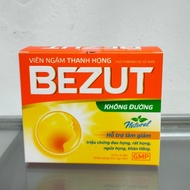 BEZUT Sugar-Free BEZUT Throat Clearing Lozenges (ORANGE FLAVOR) Relieve sore throat, itchy throat, h