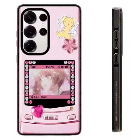 510311 Mirror / Acrylic Magnetic Case: Compatible With Samsung Galaxy S23 U S24U S25 Ultra S25+ Plus