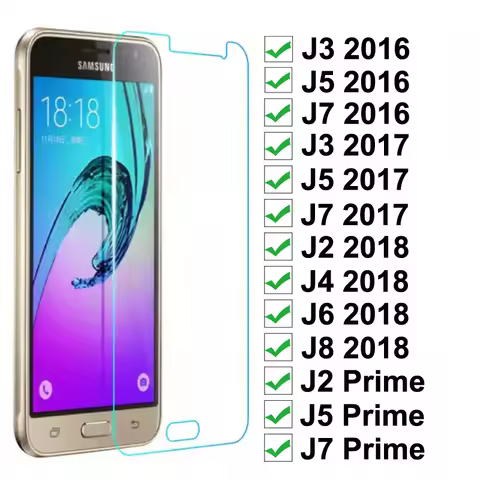 Tempered Glass On For Samsung Galaxy J3 J5 J7 2016 2017 J2 J5 J7 Prime Screen Protector For Samsung 