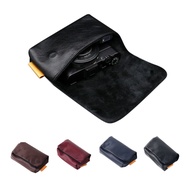 PU Leather Soft Case Pouch Camera Bag For Ricoh GR GR2 GR3 GR3x GR4 for Sony ZV-1 ZV1 RX100 VII VI V